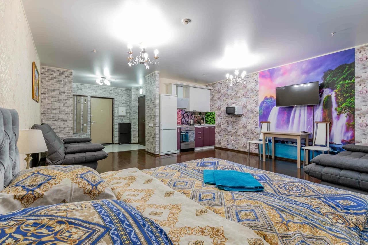 Снять квартиру-студию в Екатеринбурге микрорайон Шарташский посуточно 2