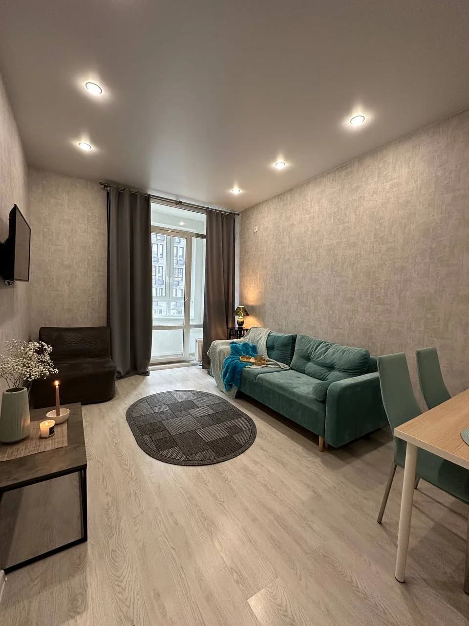 🎡 Снять 2-комнатную квартиру в Сосенском (ЖК Скандинавия) — Вид на пл. Муми-троллей