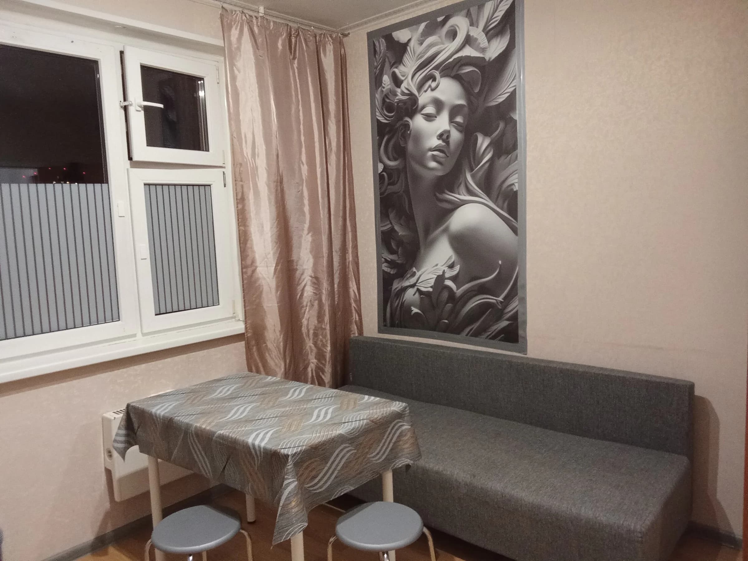 Снять посуточно 1-к квартиру в Мытищах у Арена Мытищи (Борисовка 8) 0