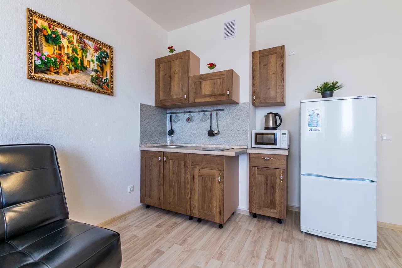 Снять квартиру-студию в Екатеринбурге у ТЦ Дирижабль посуточно 1