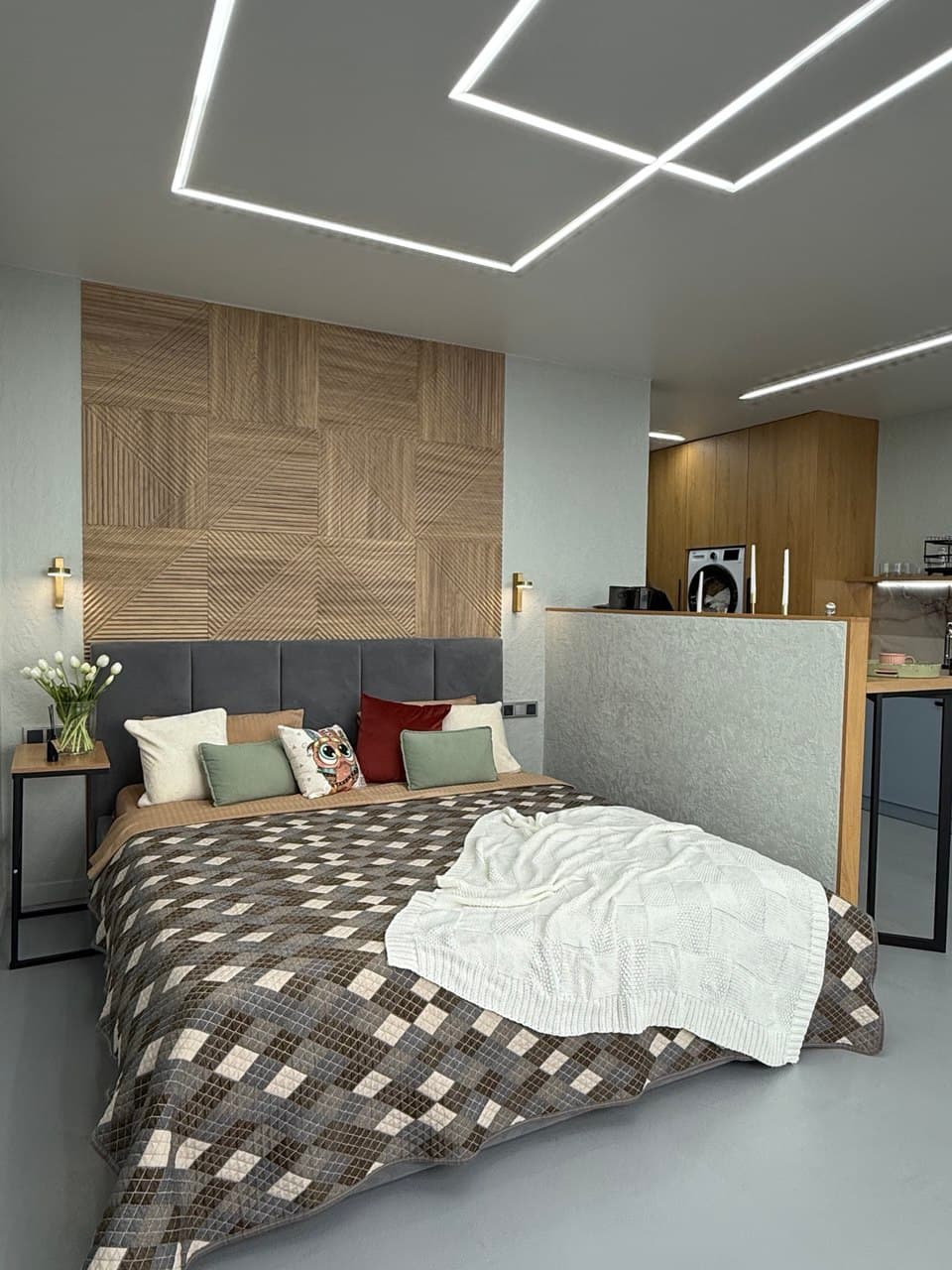 Квартира-студия, 32 м², 2 кровати