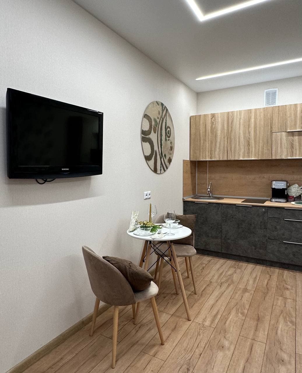 Квартира-студия, 27,4 м², 2 кровати 1