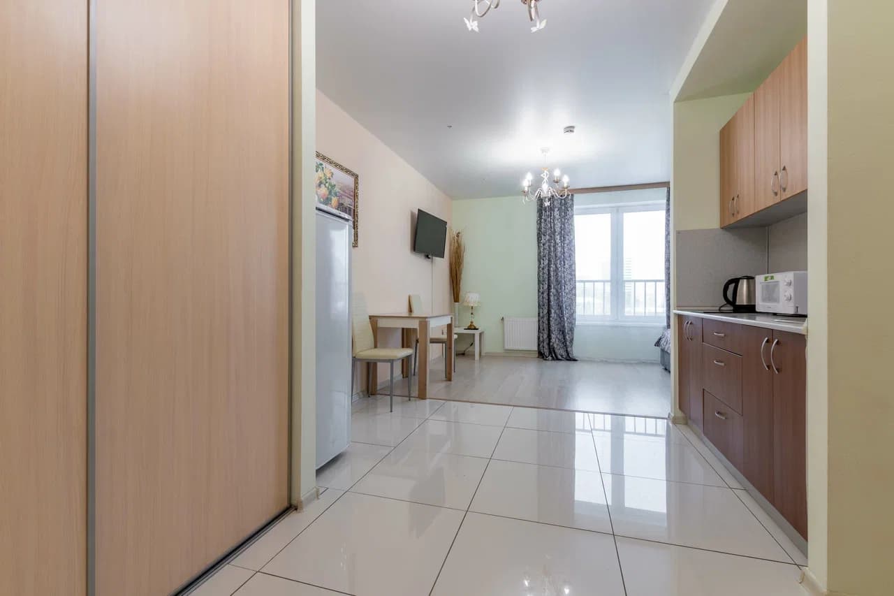 Снять квартиру-студию в Екатеринбурге у Шарташского рынка посуточно 2